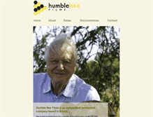 Tablet Screenshot of humblebeefilms.com